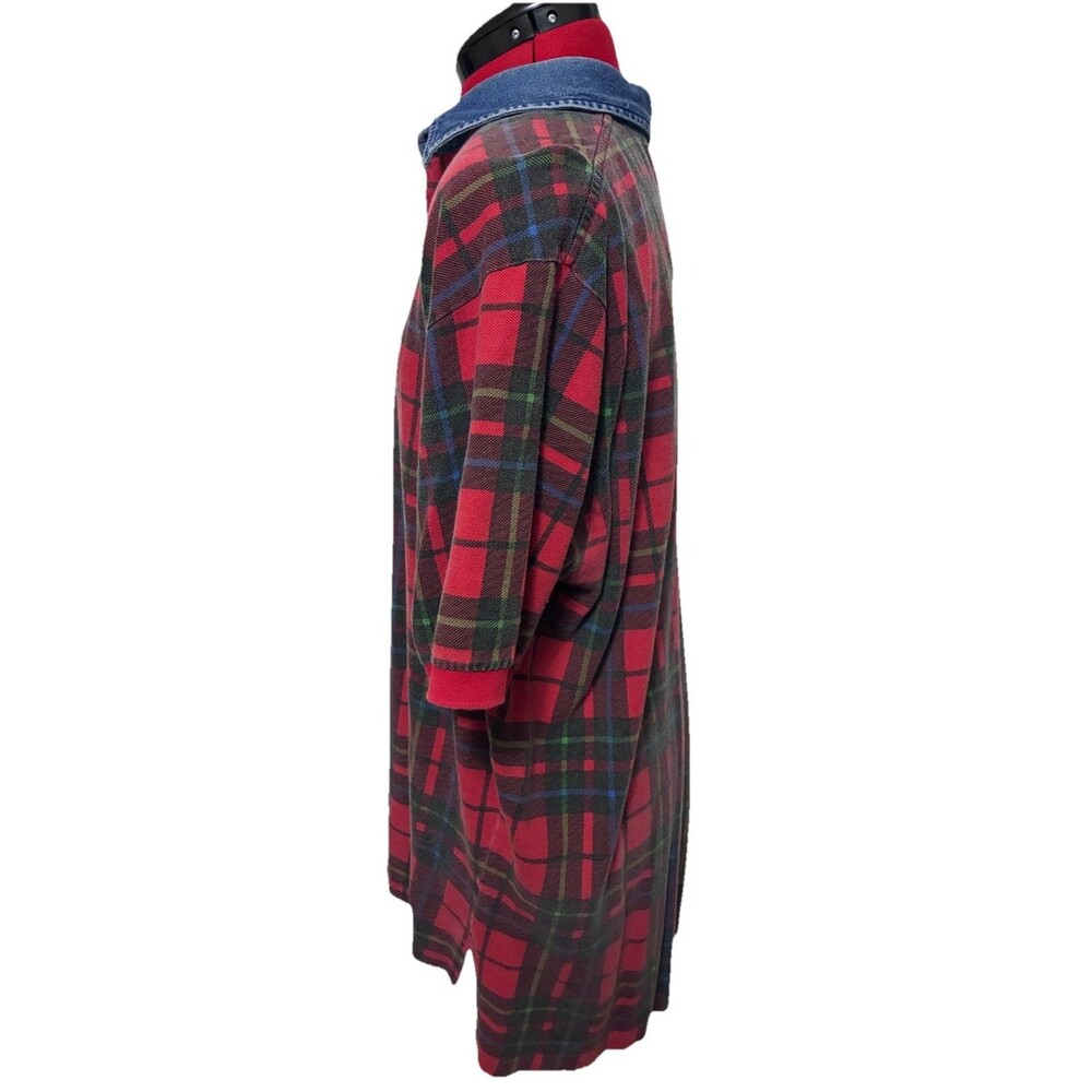 Polo Ralph Lauren Men’s Vintage 90s Plaid Shirt Size XL - Picture 4 of 8